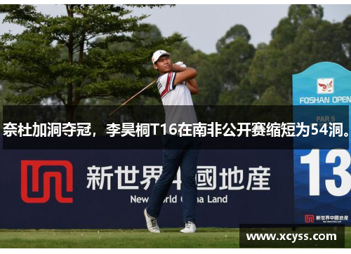 奈杜加洞夺冠，李昊桐T16在南非公开赛缩短为54洞。